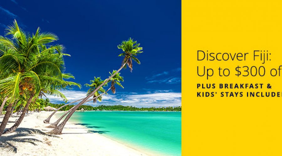 Discover Fiji!! Up to $300 off.